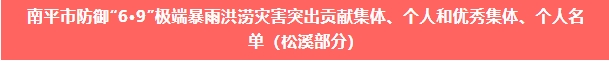 喜報(bào)！易順建工集團(tuán)與總經(jīng)理李晉恒雙雙榮獲松溪縣“6·9”極端暴雨洪澇災(zāi)害防御優(yōu)秀表彰。