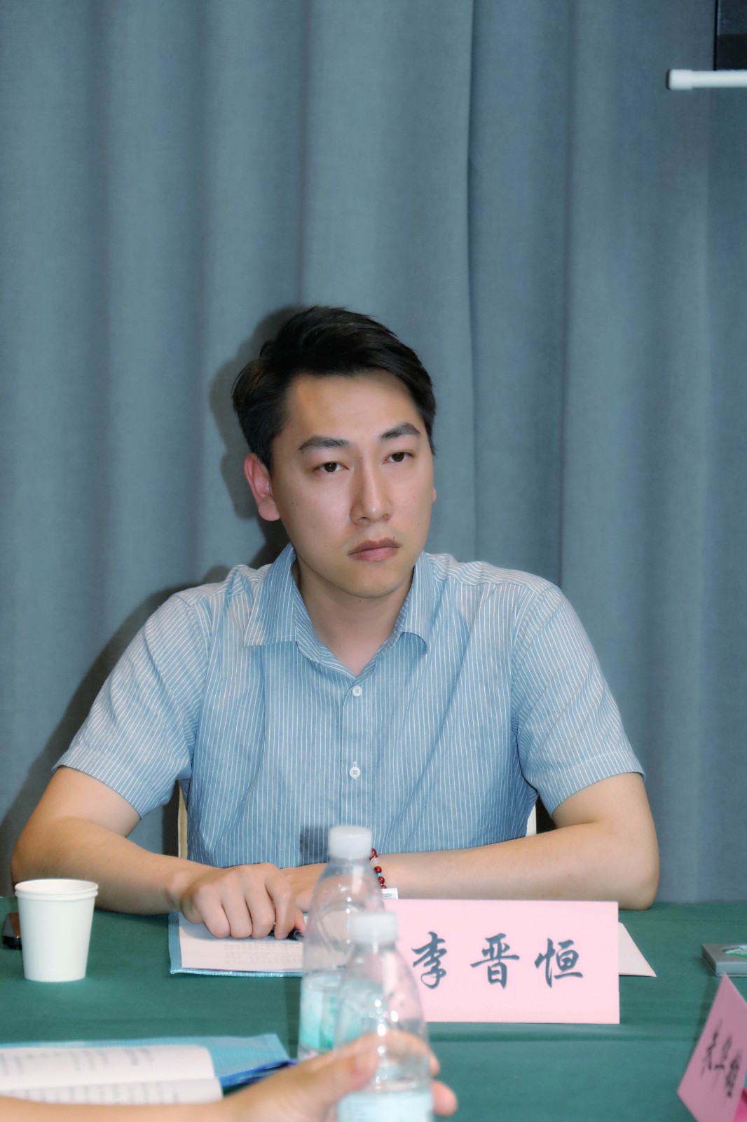 我司李晉恒總經理參加南平市建筑業(yè)協(xié)會第八屆第十次常務理事會暨會長辦公會議
