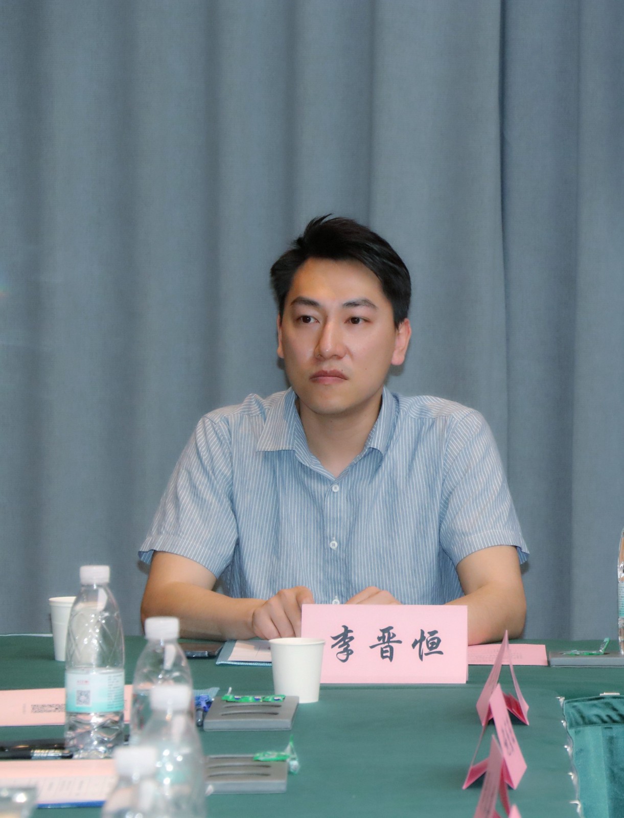 我司李晉恒總經理參加南平市建筑業(yè)協(xié)會第八屆第十次常務理事會暨會長辦公會議